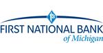 Logo for First National Bank of Michigan
